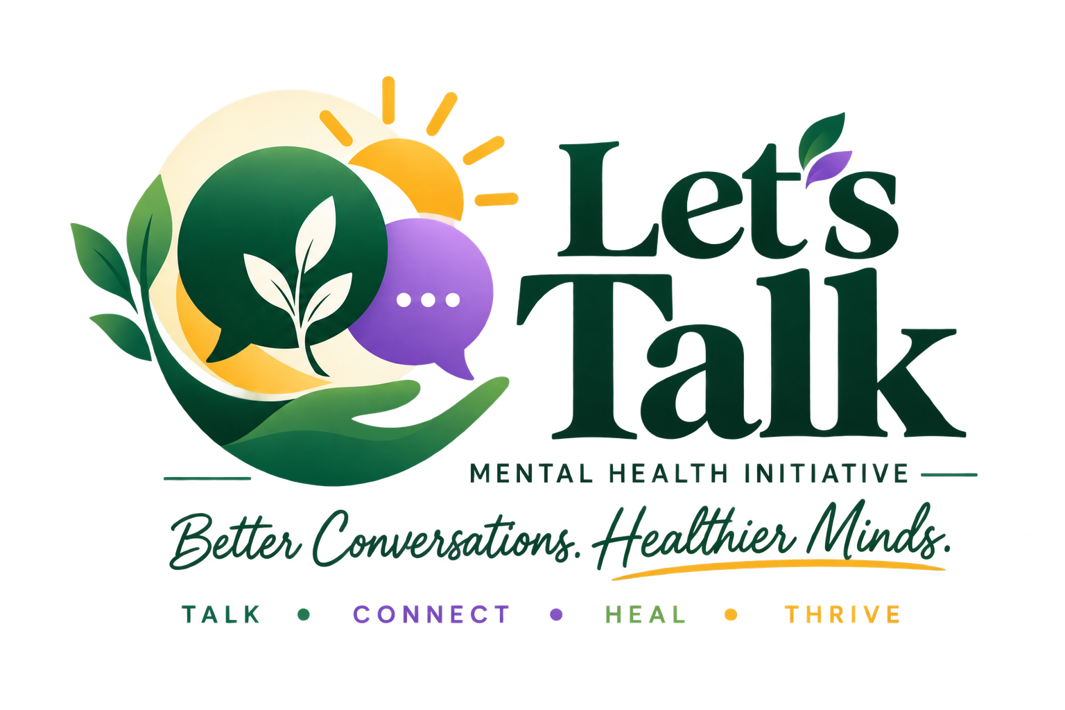 Let's Talk Mental Health Initiative logo